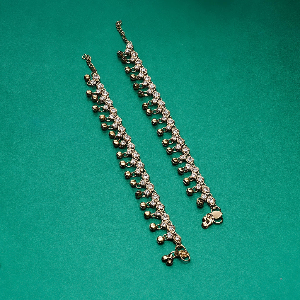 Crystal Vine Anklet