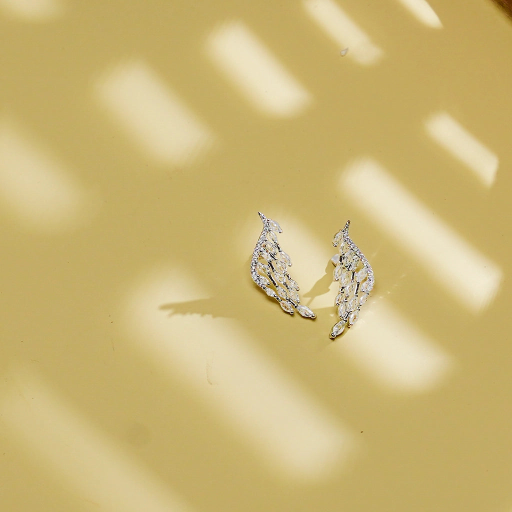 Celeste Wing Ear Climbers
