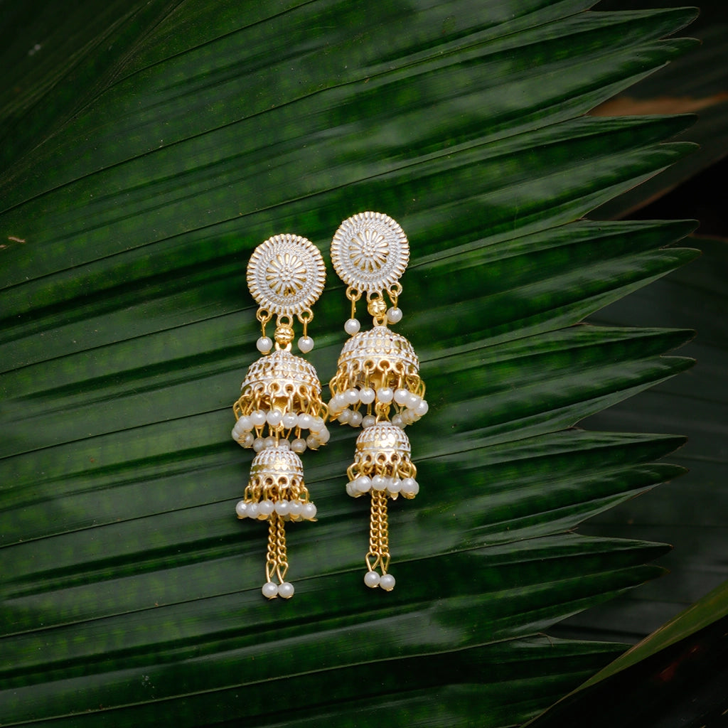 Snow Cascade Jhumka