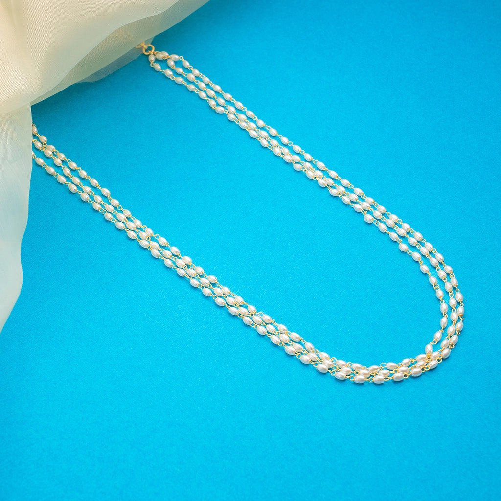 Azure Pearl Harmony Necklace