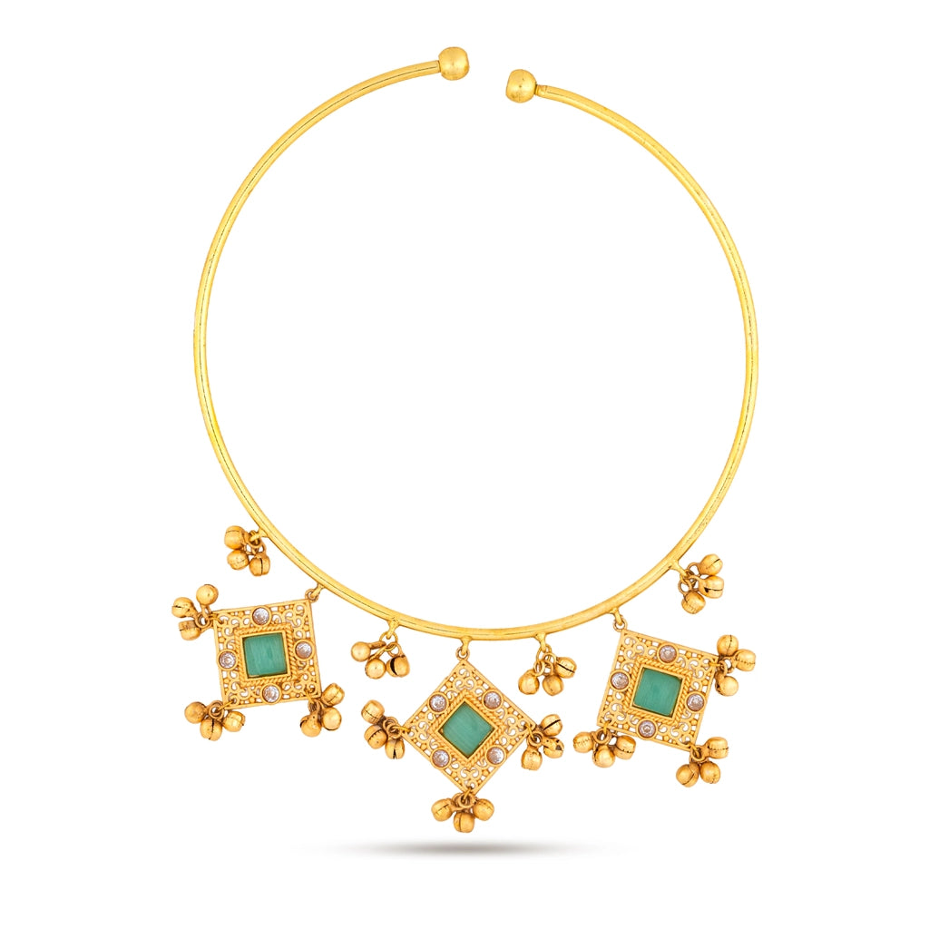 Noor-E-Zarina Royal Collar Set
