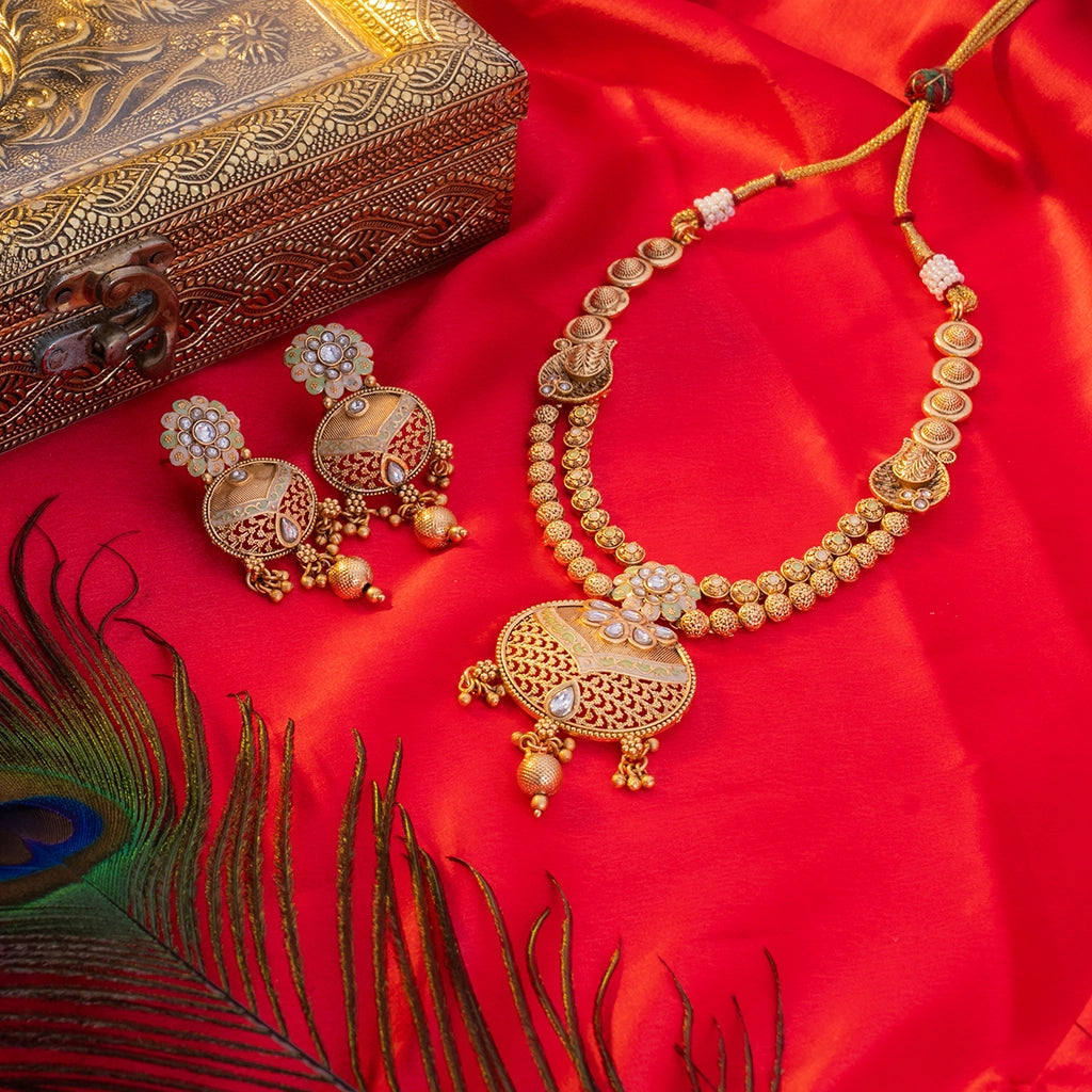 Mayura Heritage Necklace Set