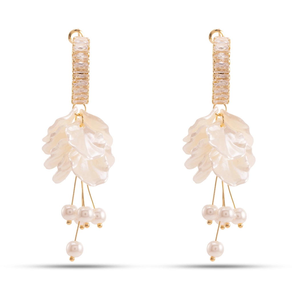 Pearl Petal Whisper Drops Silver