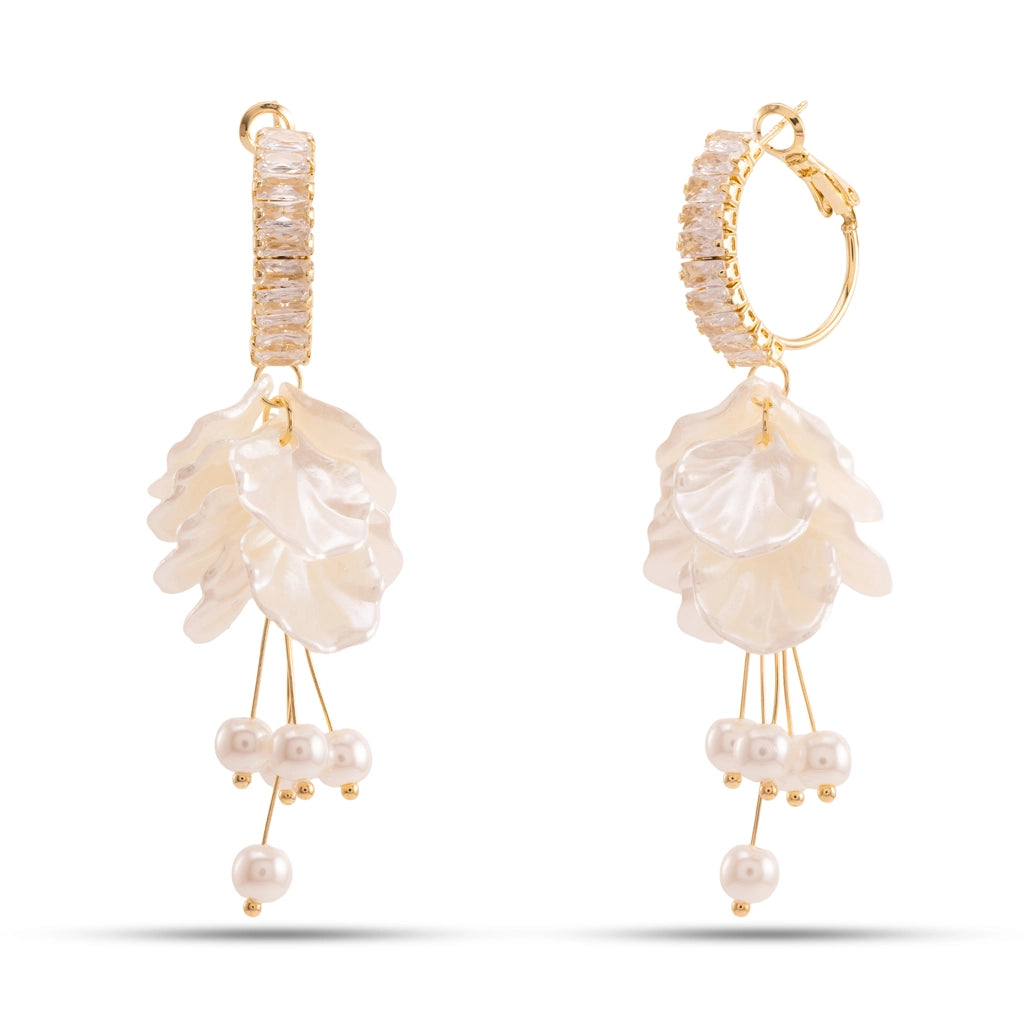 Pearl Petal Whisper Drops Silver