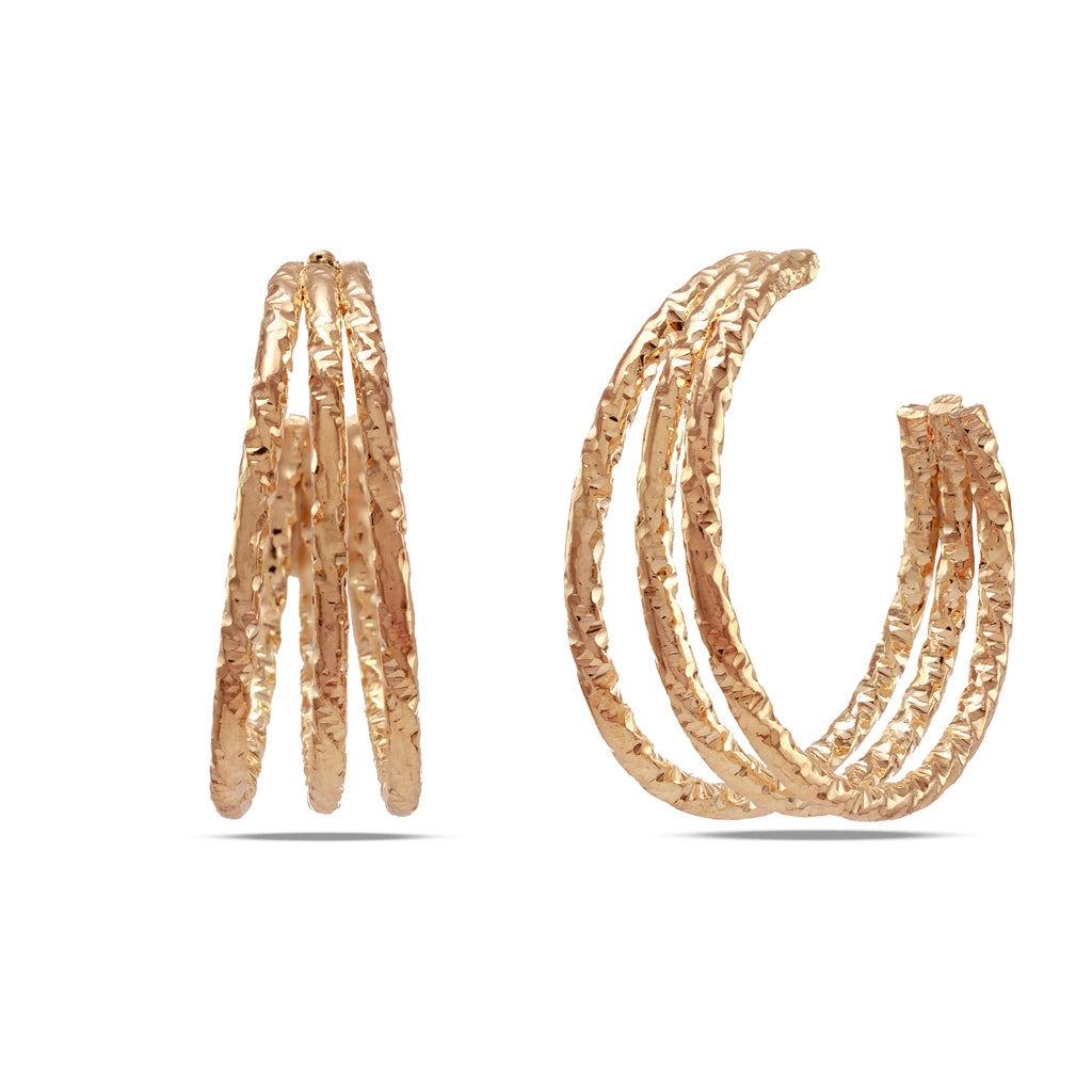 Gilded Rhythm Hoops
