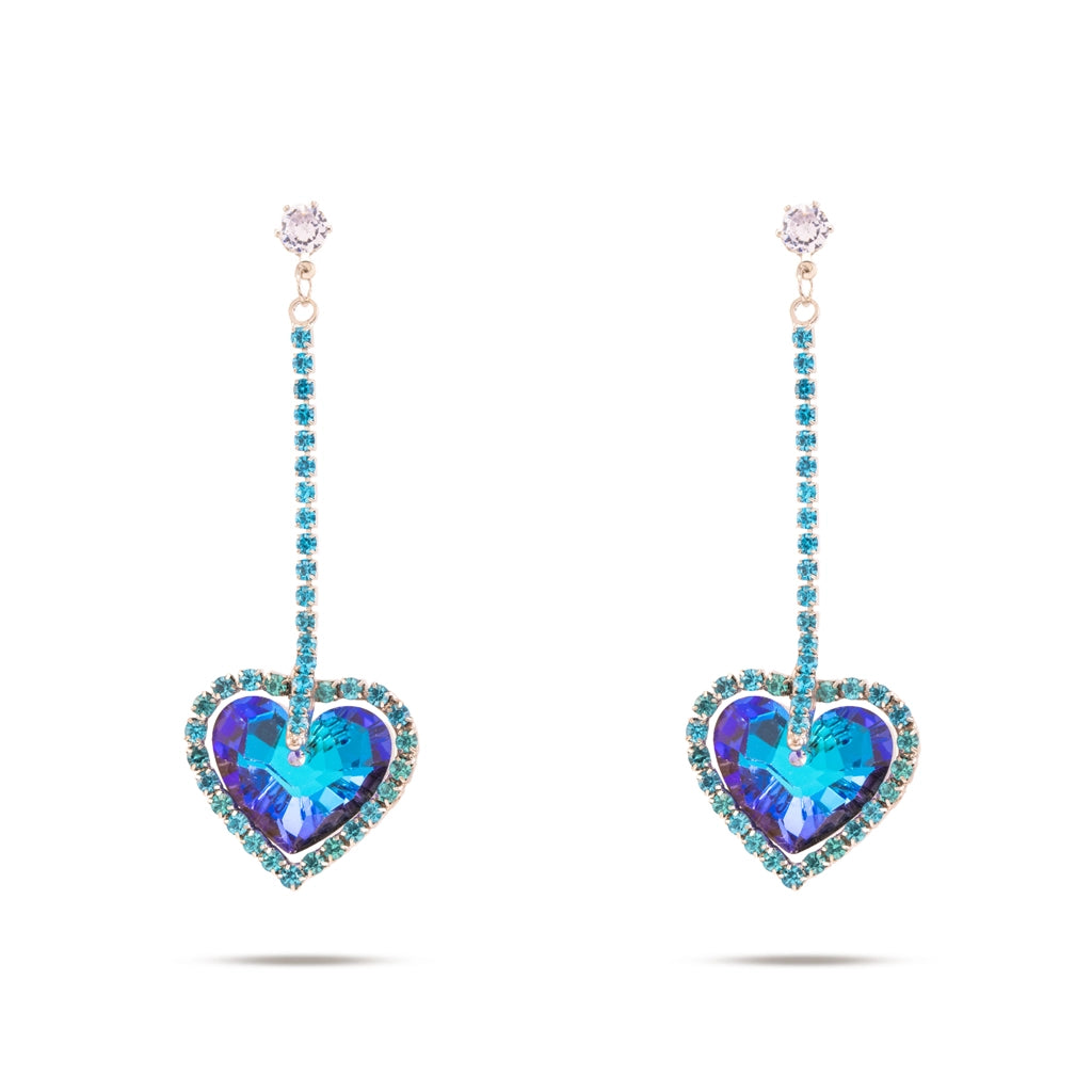 Heart Drop Danglers