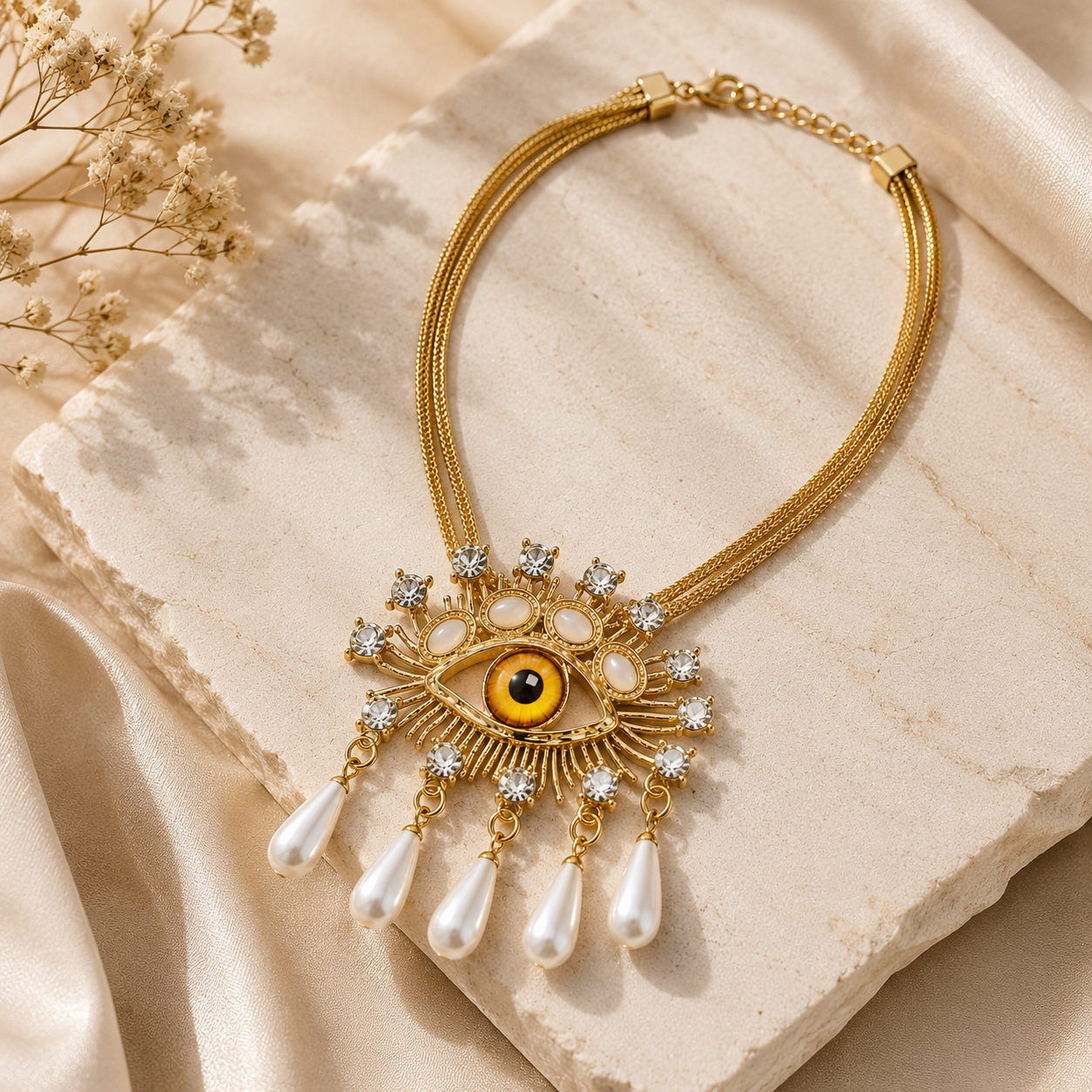 Aurelia Nazar Pearl Necklace