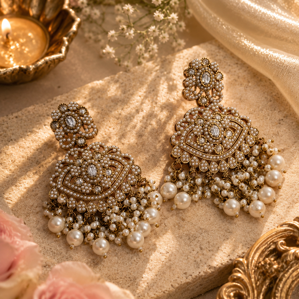 Pearl Regal Chandeliers