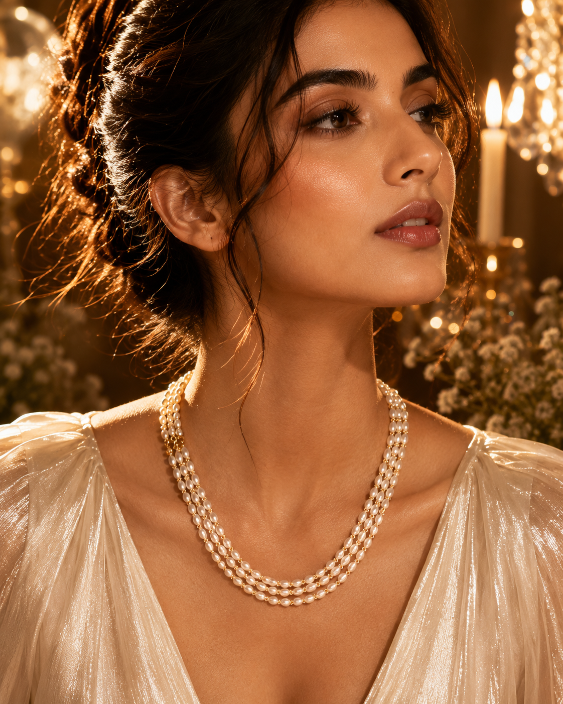 Azure Pearl Harmony Necklace