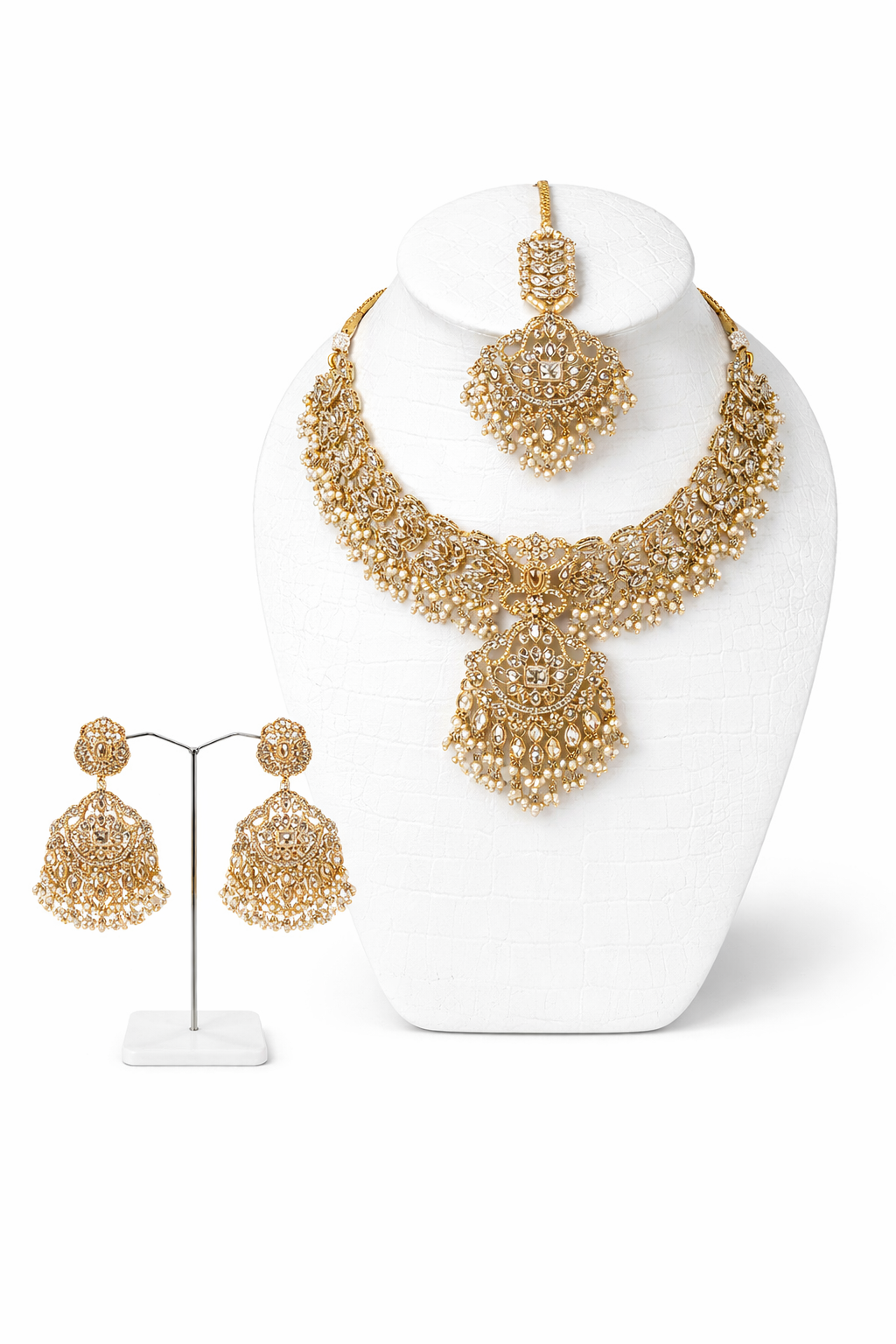 Power Cut Maharani Bridal Necklace Set