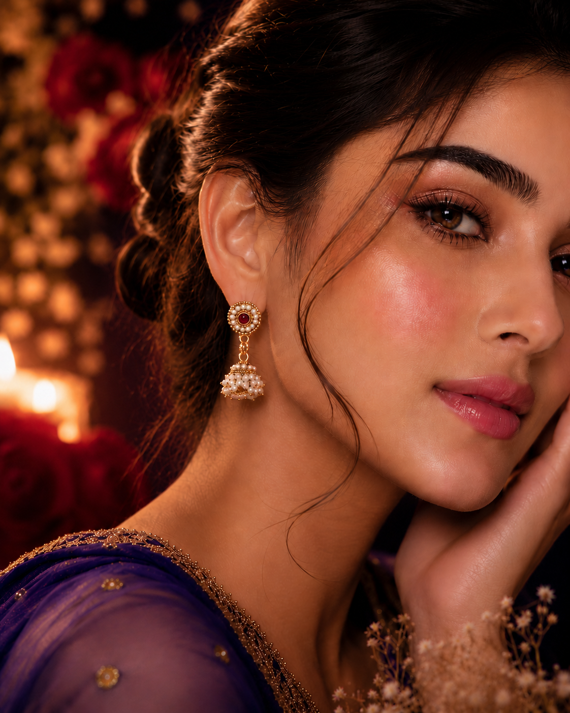 Gulnaar Jhumkas