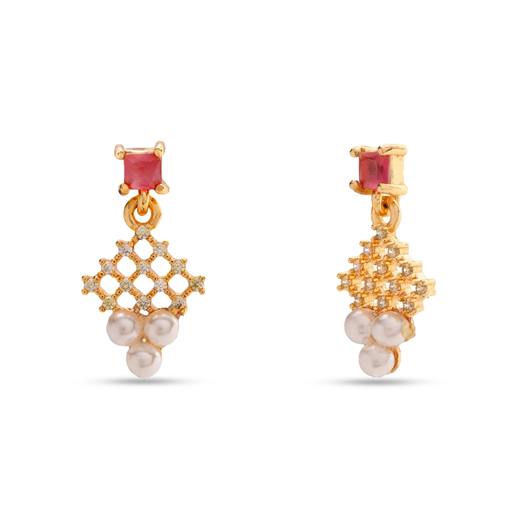 Rose Amara Drop Earrings