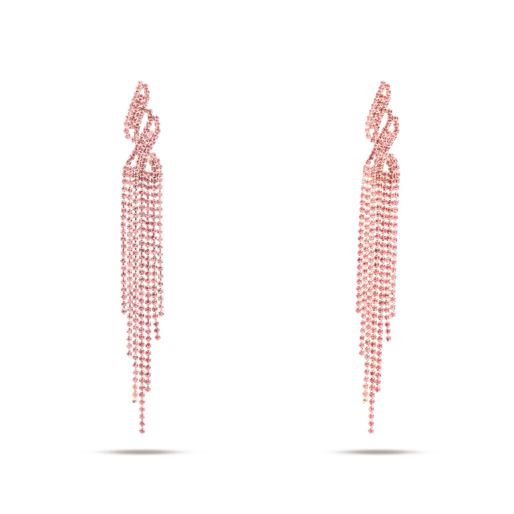 Blush Cascade Royale Earrings