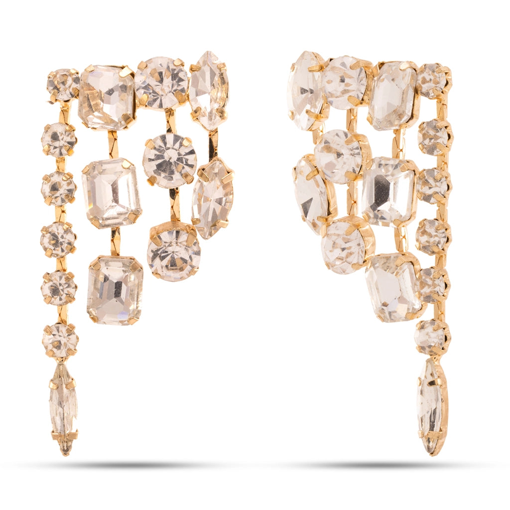 Sunset Bloom Chandelier Earrings