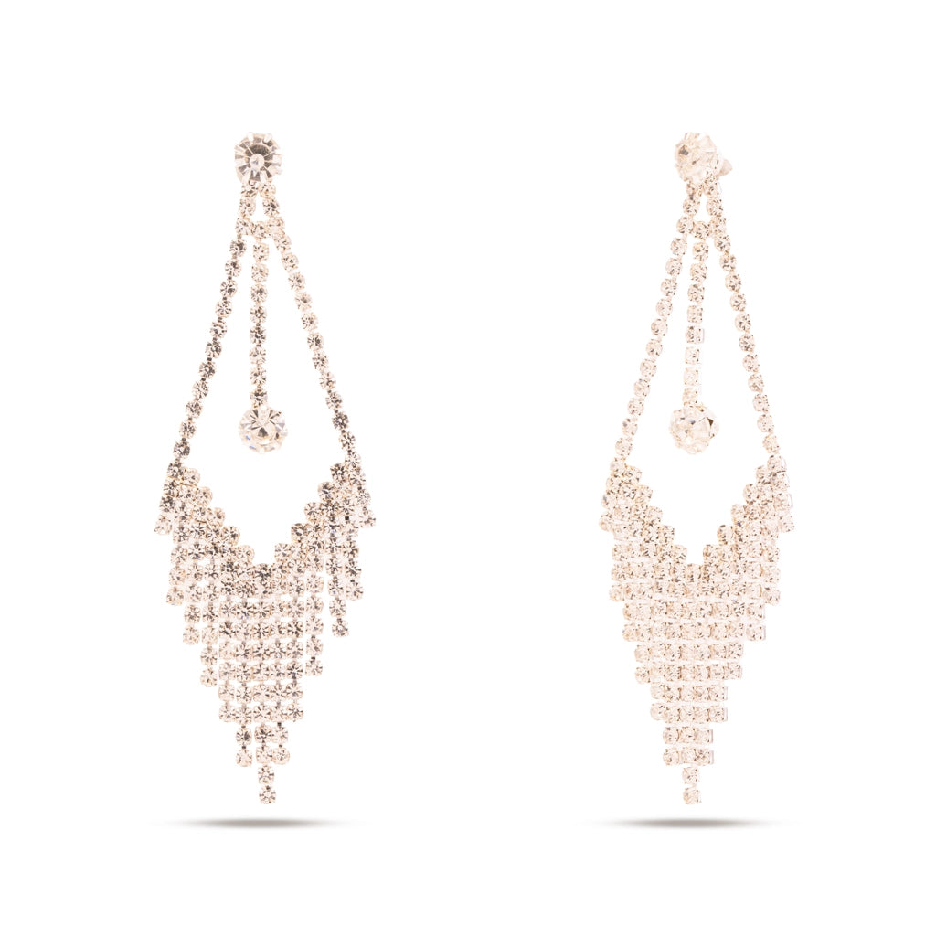 Starlume Crystal Cascade Earrings