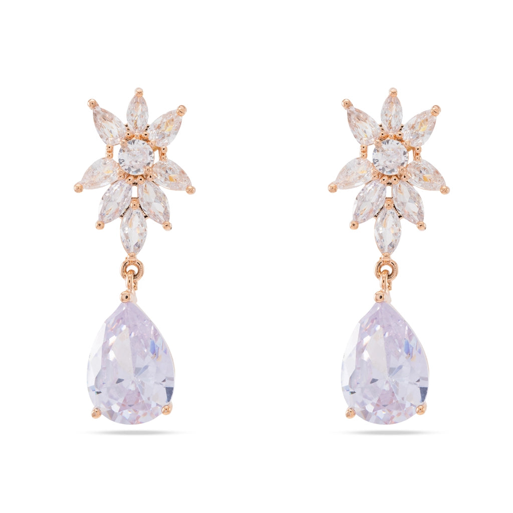 Celestia Crystal Drop Earrings