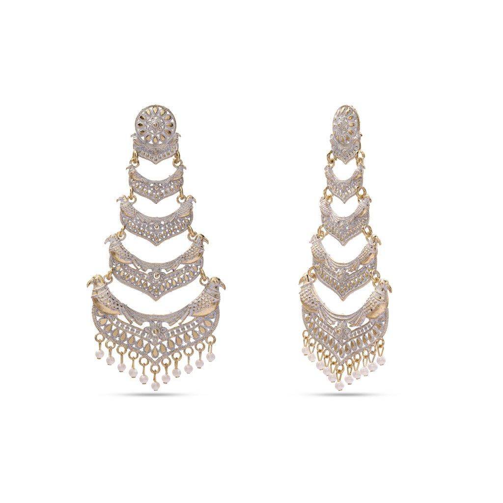 Mehrara Cascade Statement Earrings