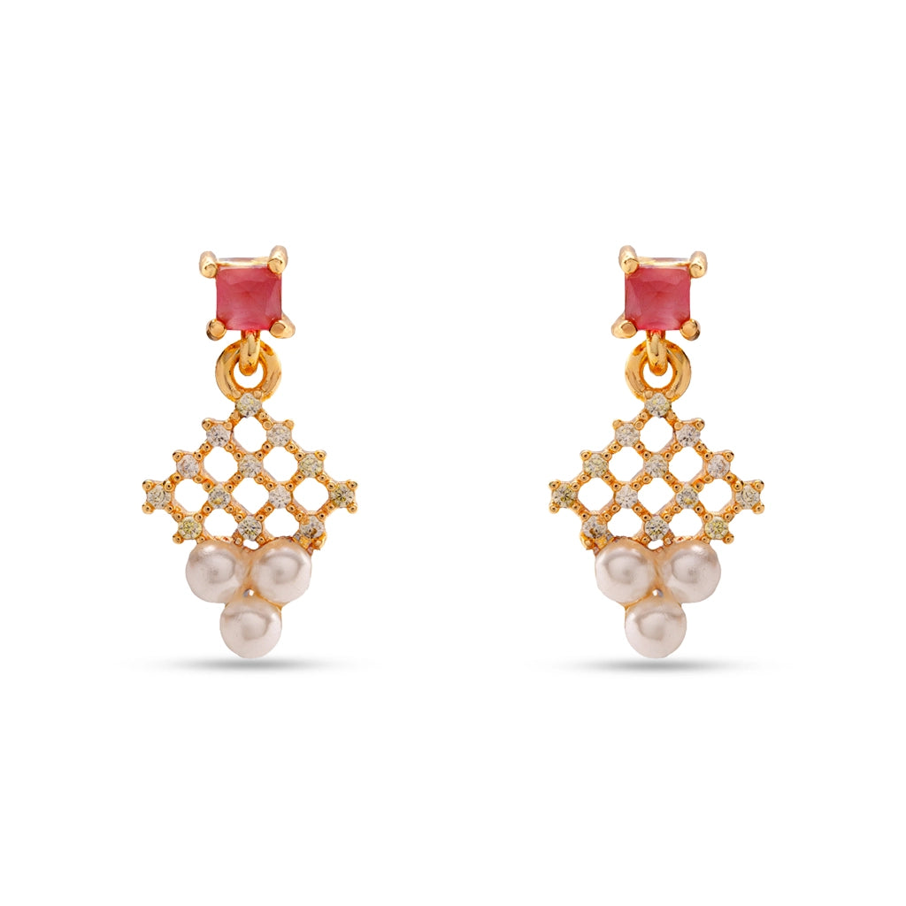 Rose Amara Drop Earrings