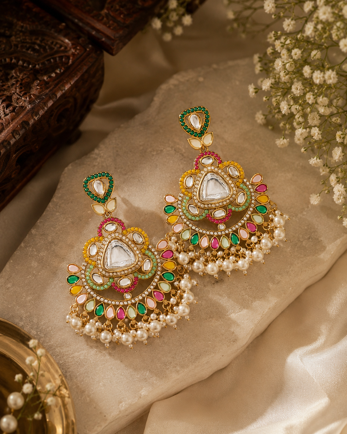 Mela Chandelier Earrings