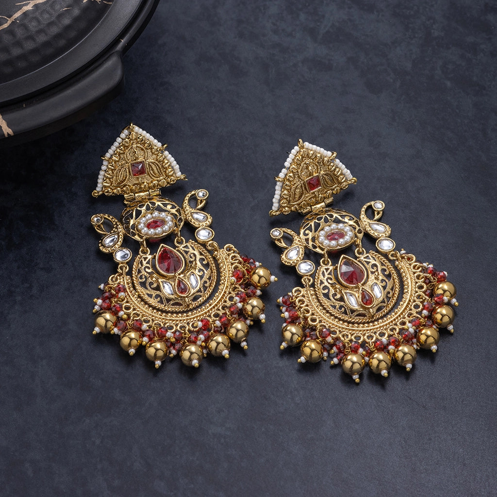 Mehrun Chandbali Earrings
