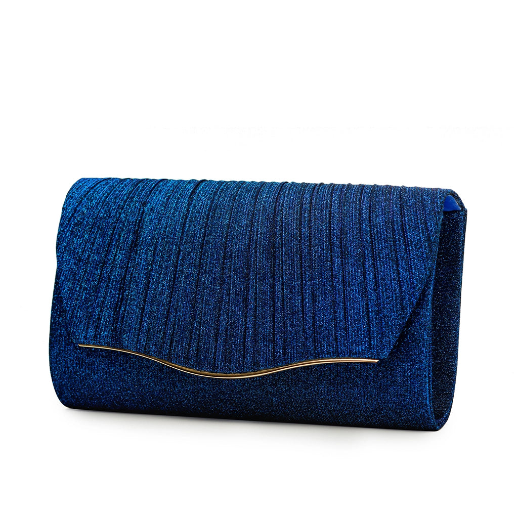 Lustre Wave Evening Clutch