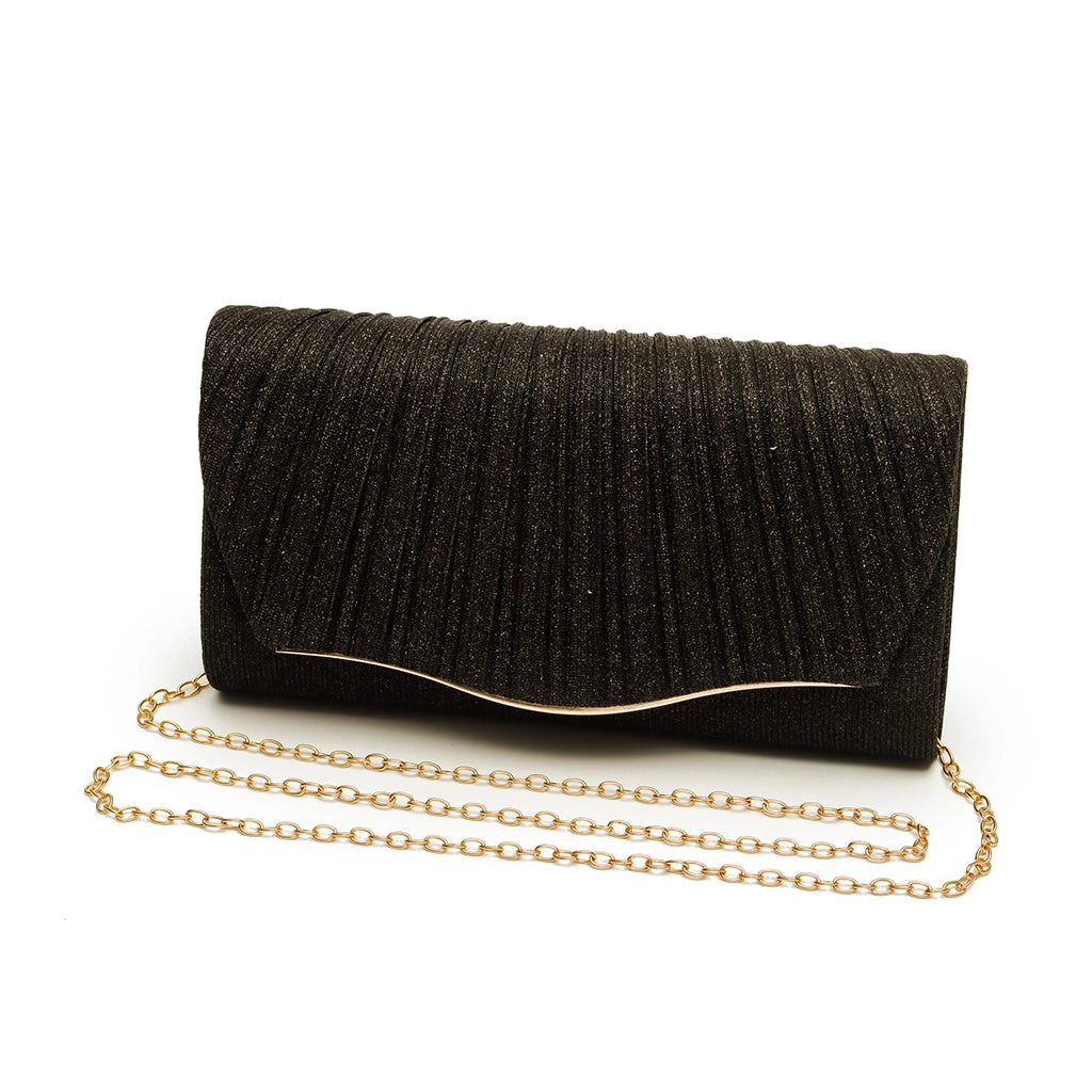Lustre Wave Evening Clutch