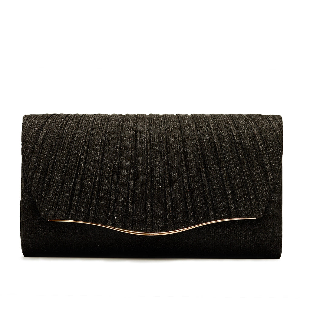 Lustre Wave Evening Clutch