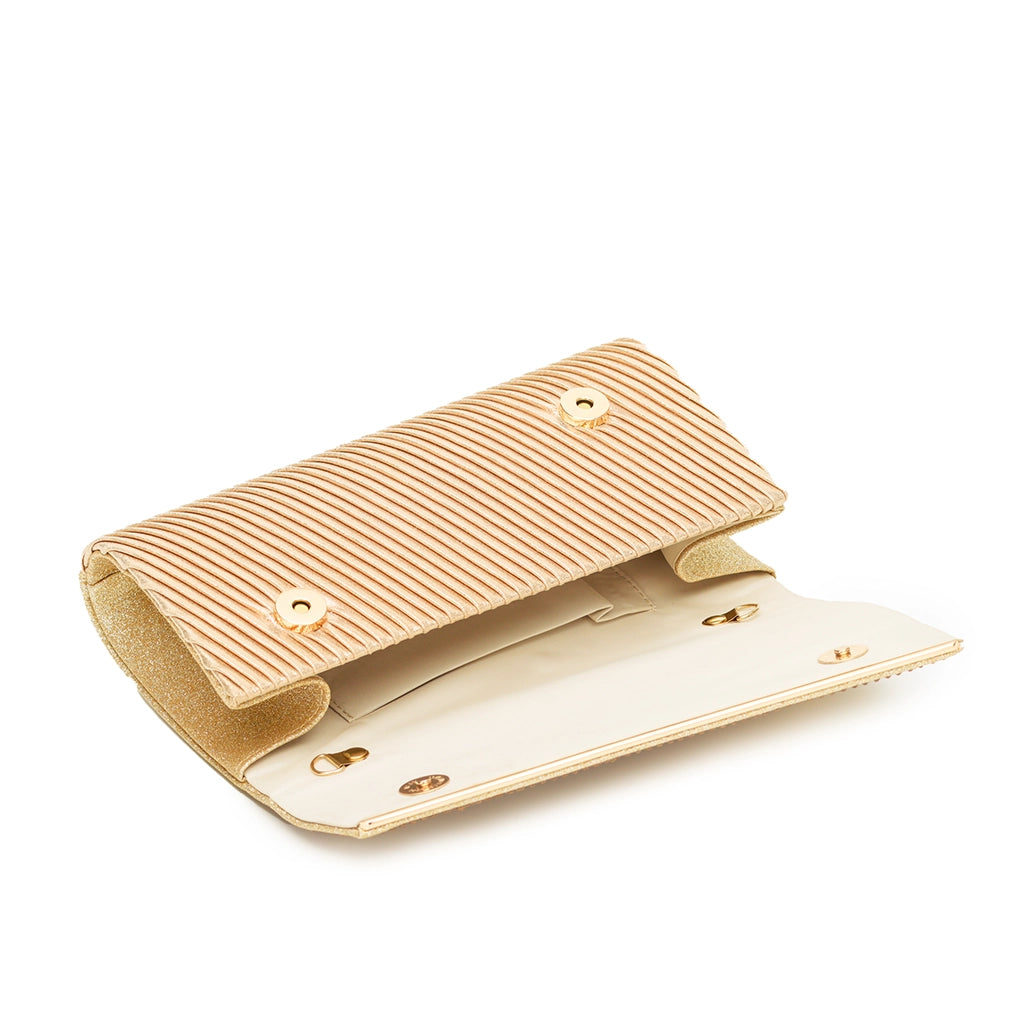 Celestique Crystal Drape Clutch