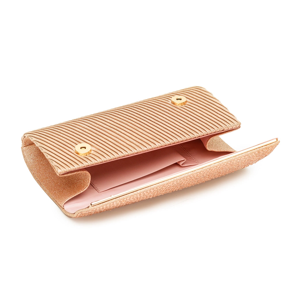 Celestique Crystal Drape Clutch