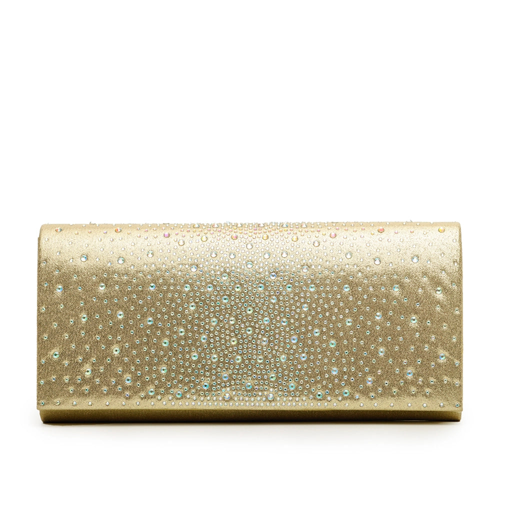 Lunelle Satin Envelope Clutch