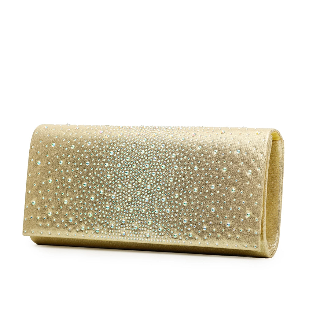 Lunelle Satin Envelope Clutch
