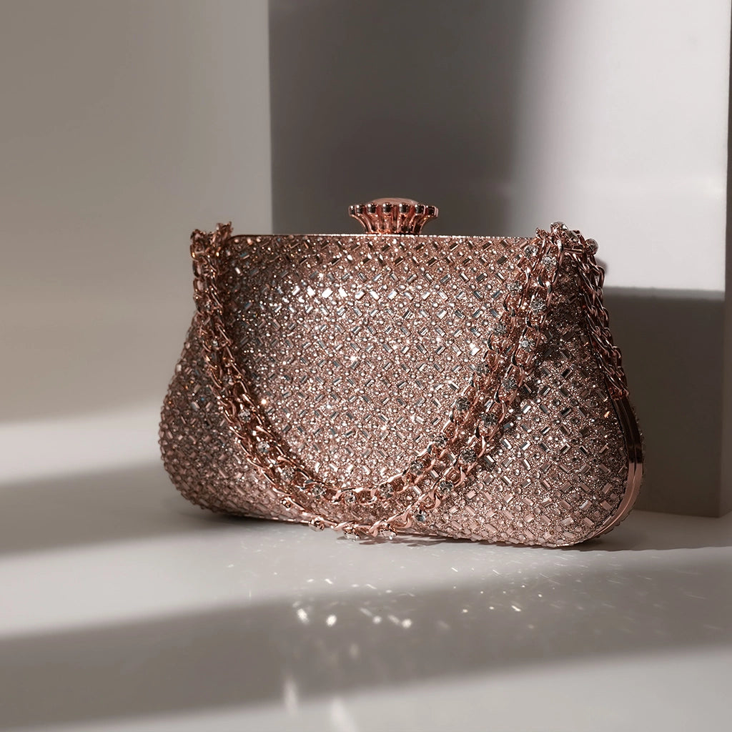 Lumiere Crystal Clutch