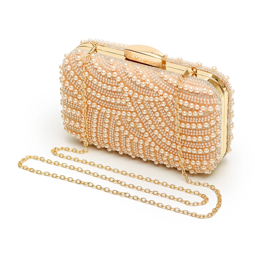 Pearl Cascade Royale Clutch