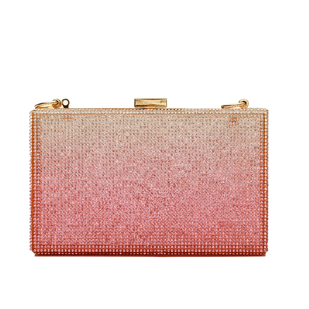 Stardust Crystal Box Clutch