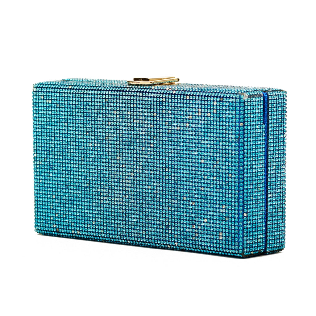 Aurora Luxe Crystal Clutch