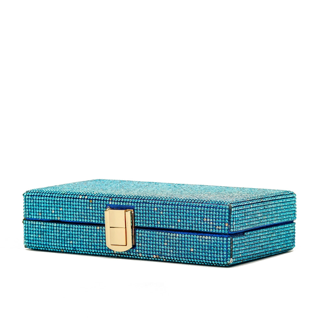 Aurora Luxe Crystal Clutch