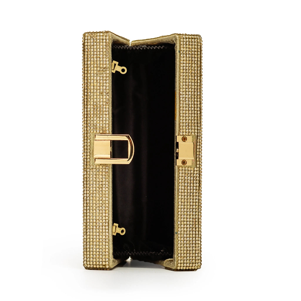 Aurora Luxe Crystal Clutch