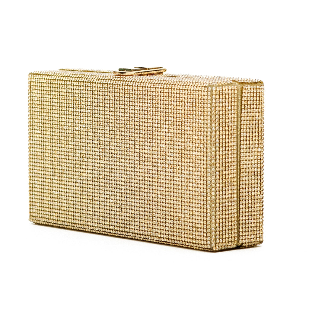 Aurora Luxe Crystal Clutch