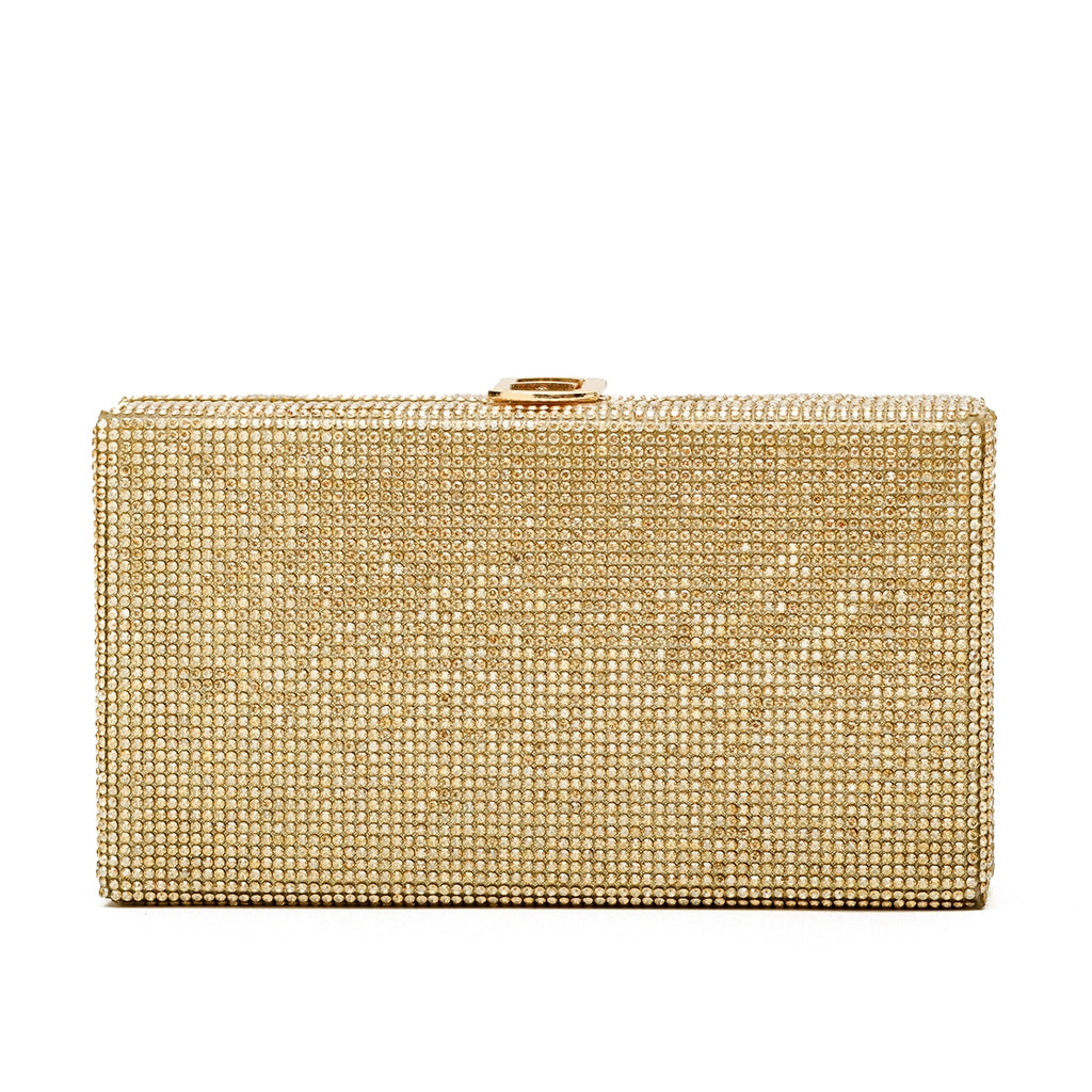 Aurora Luxe Crystal Clutch