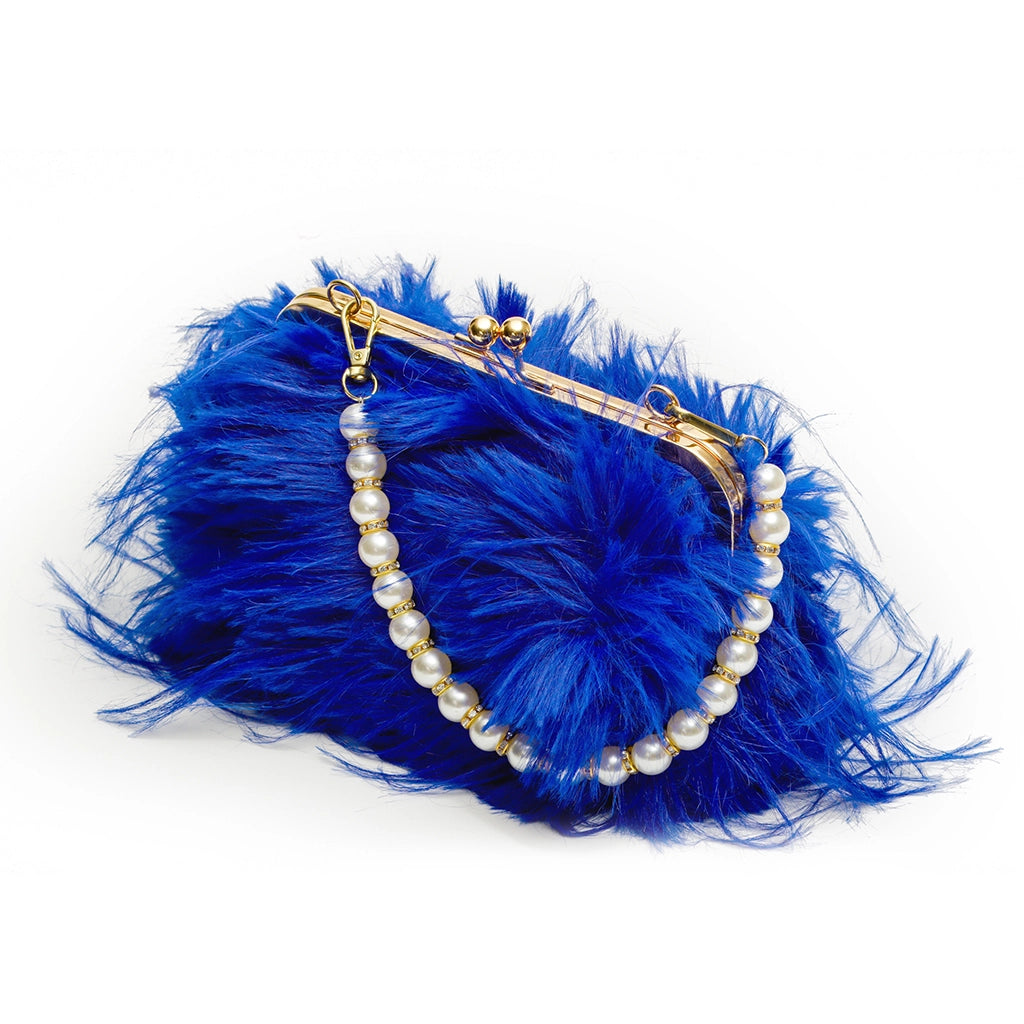 Azure Plume Clutch
