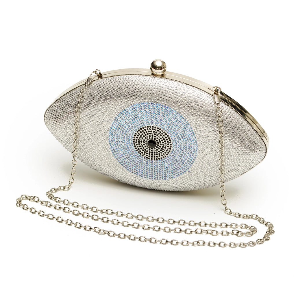Celestial Nazar Crystal Clutch