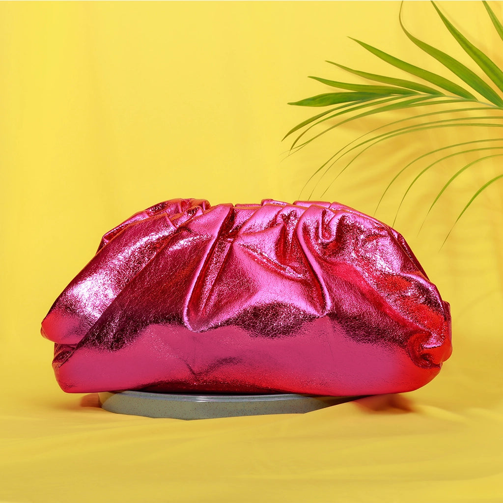 Auric Cloud Luxe Clutch