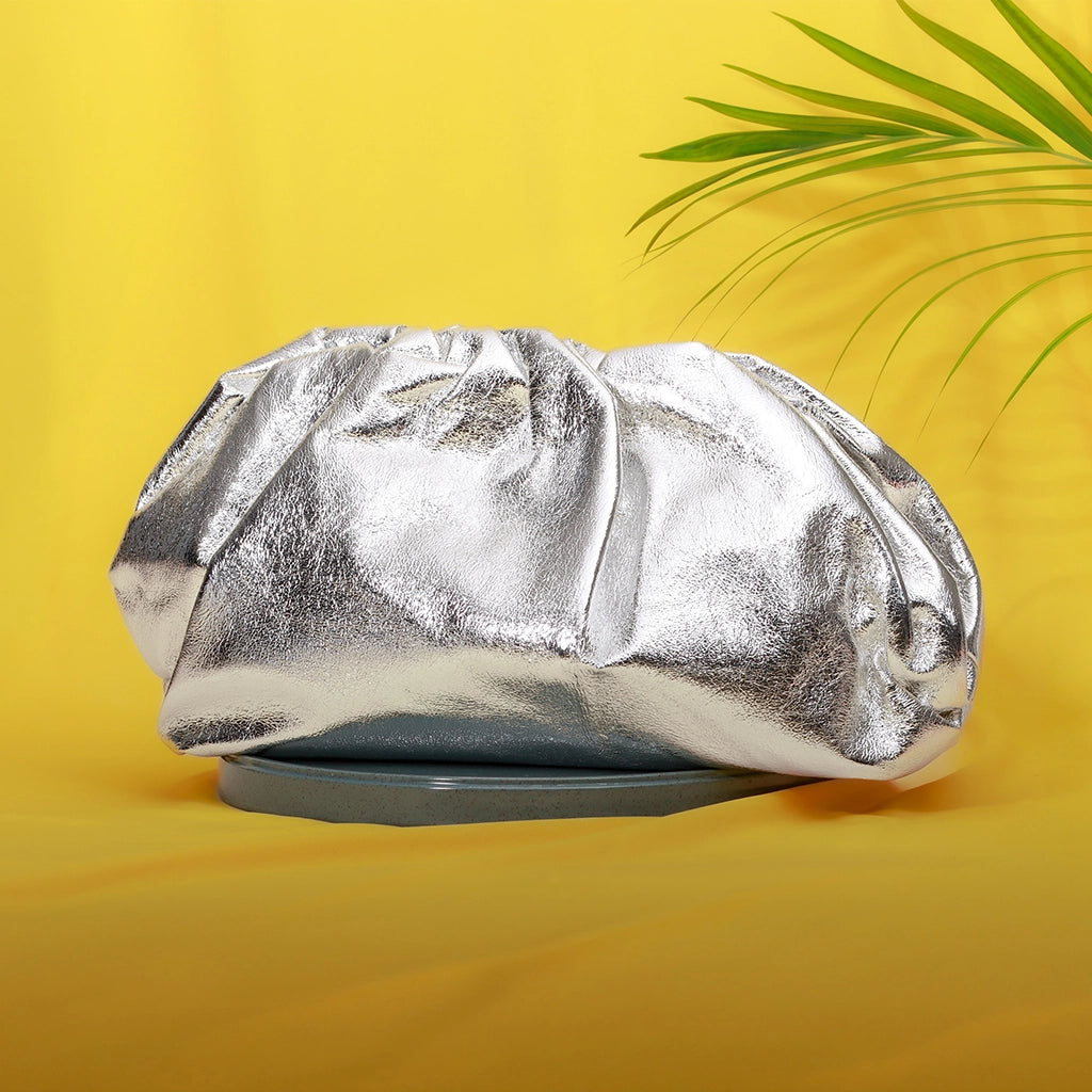 Auric Cloud Luxe Clutch