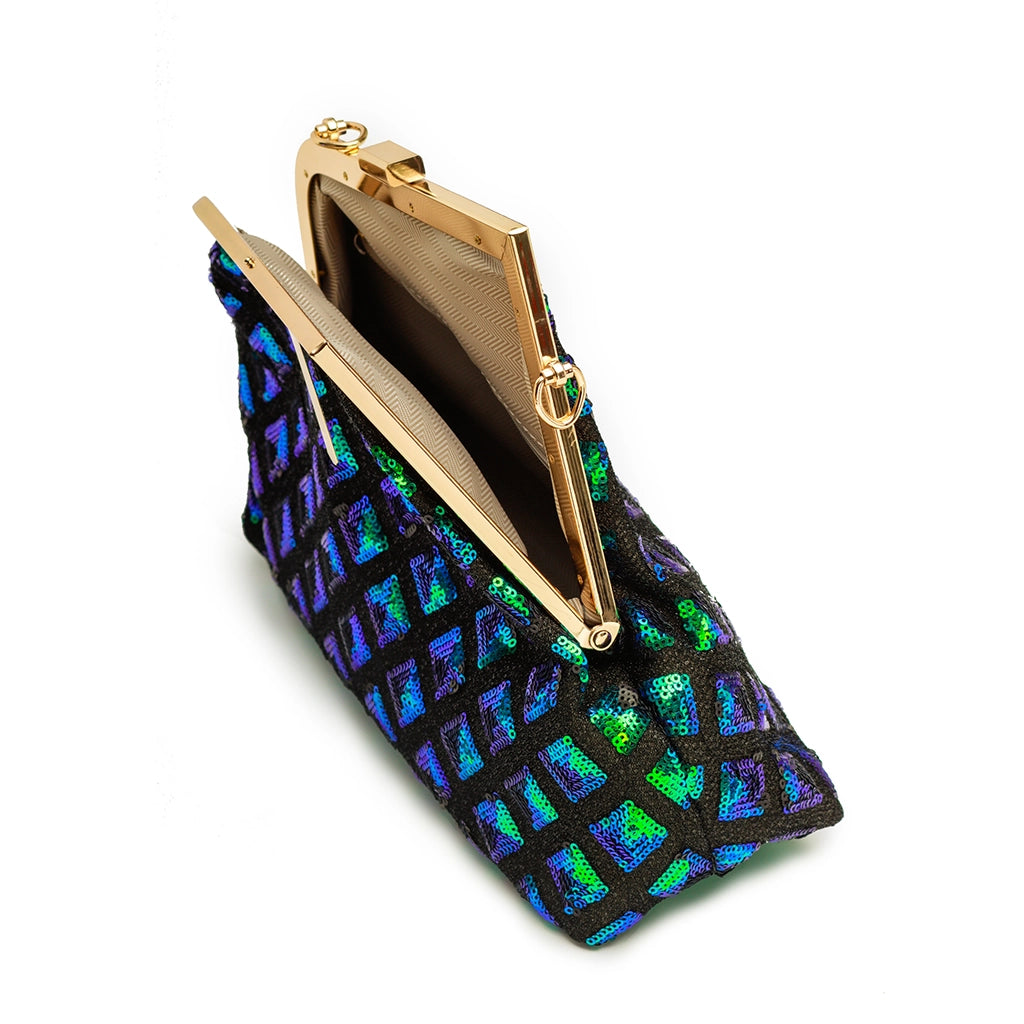 Disco Eclat Chain Clutch