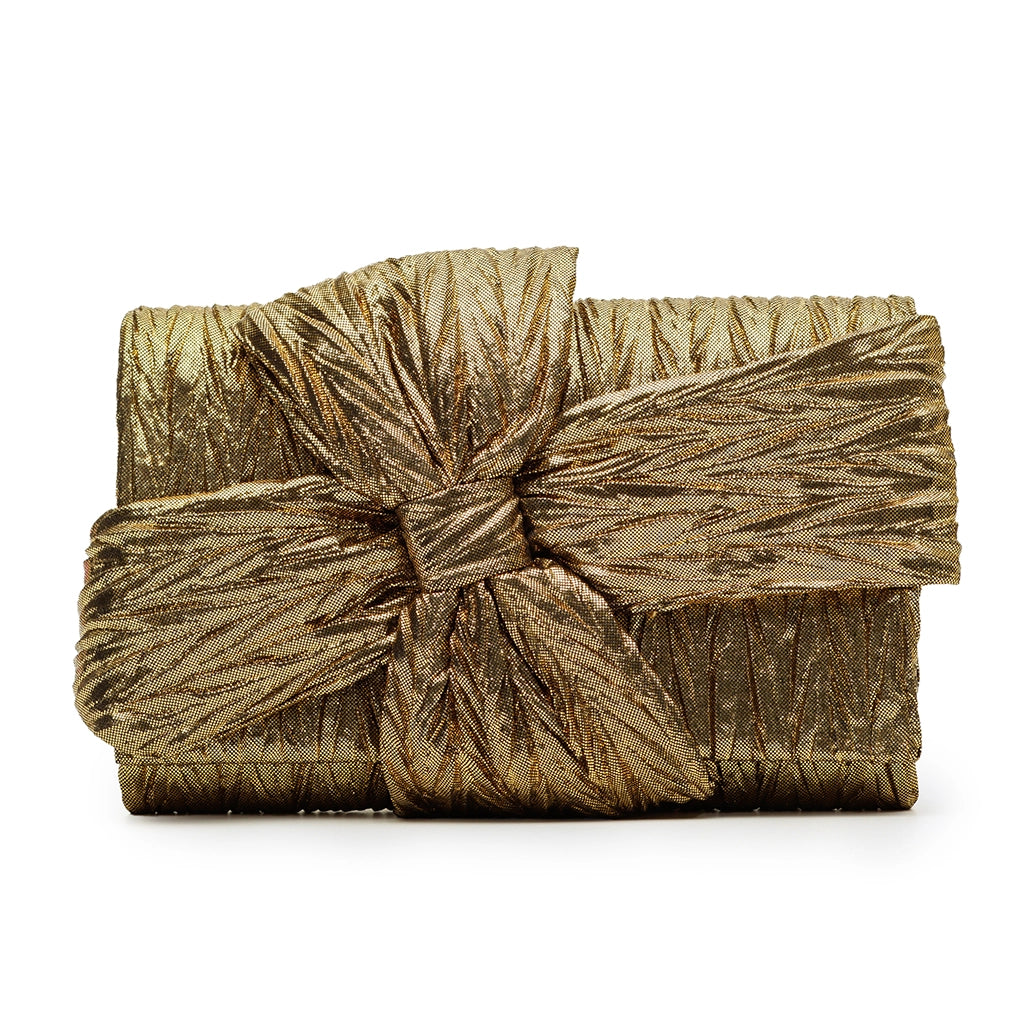 Aurielle Knot Luxe Clutch