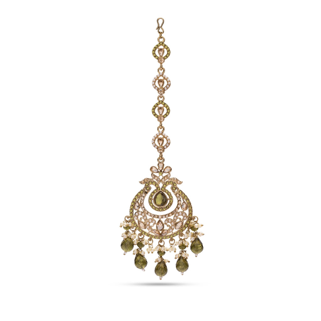 Amber Royale Jhumka Set