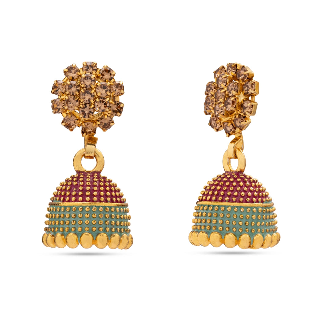 Aaina Aura Festive Duo Jhumkas