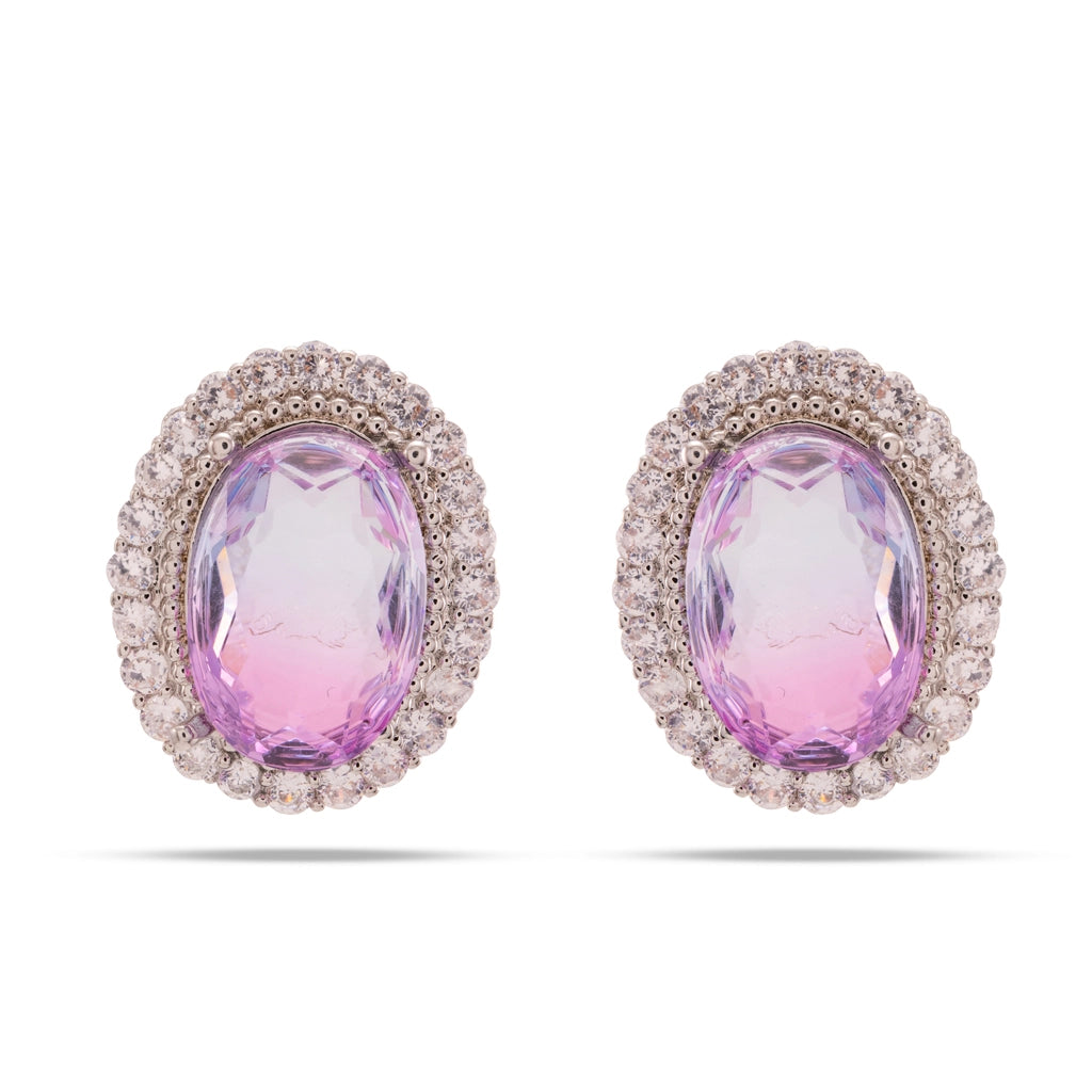 Lavender Royale Oval Jewelry Set