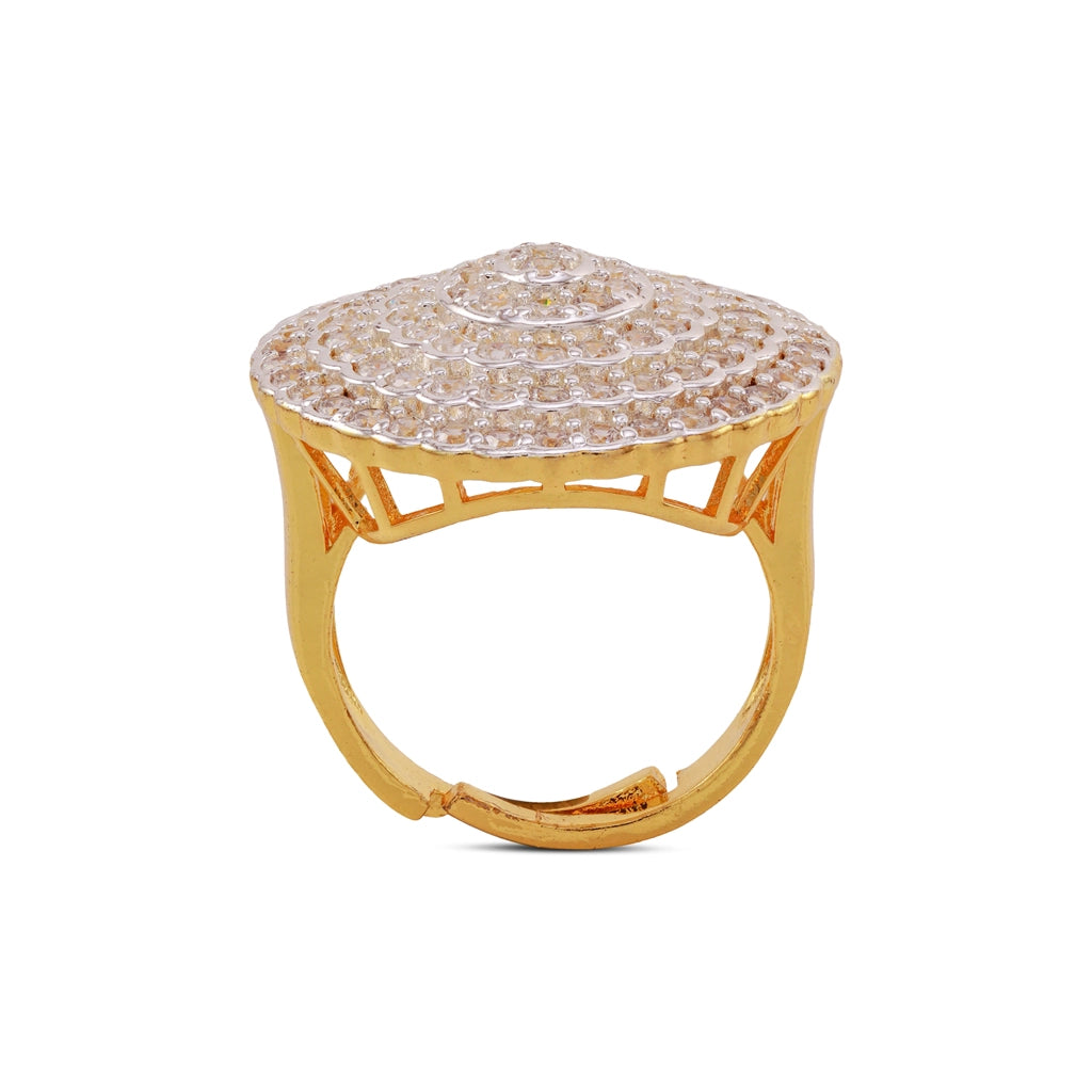 Celeste Dome Radiance Ring