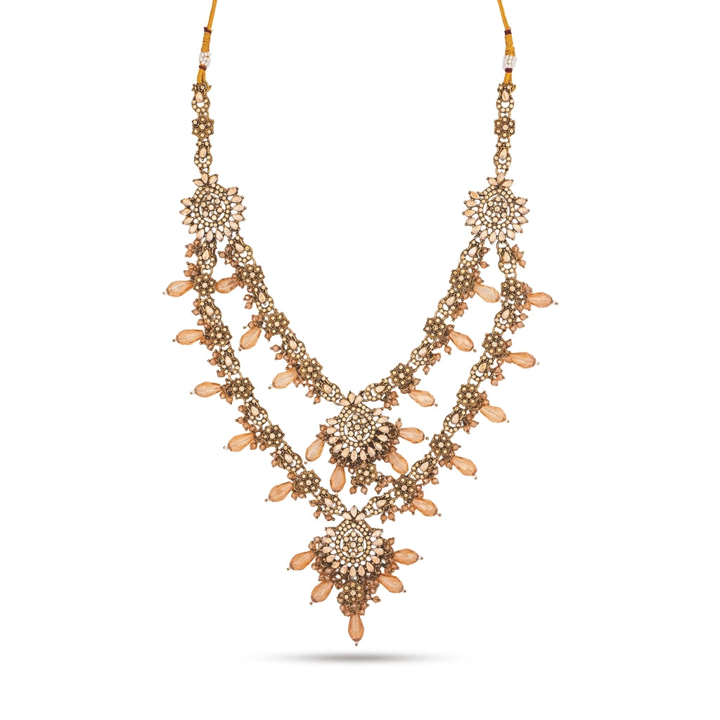 Celestia Crystal Necklace Set
